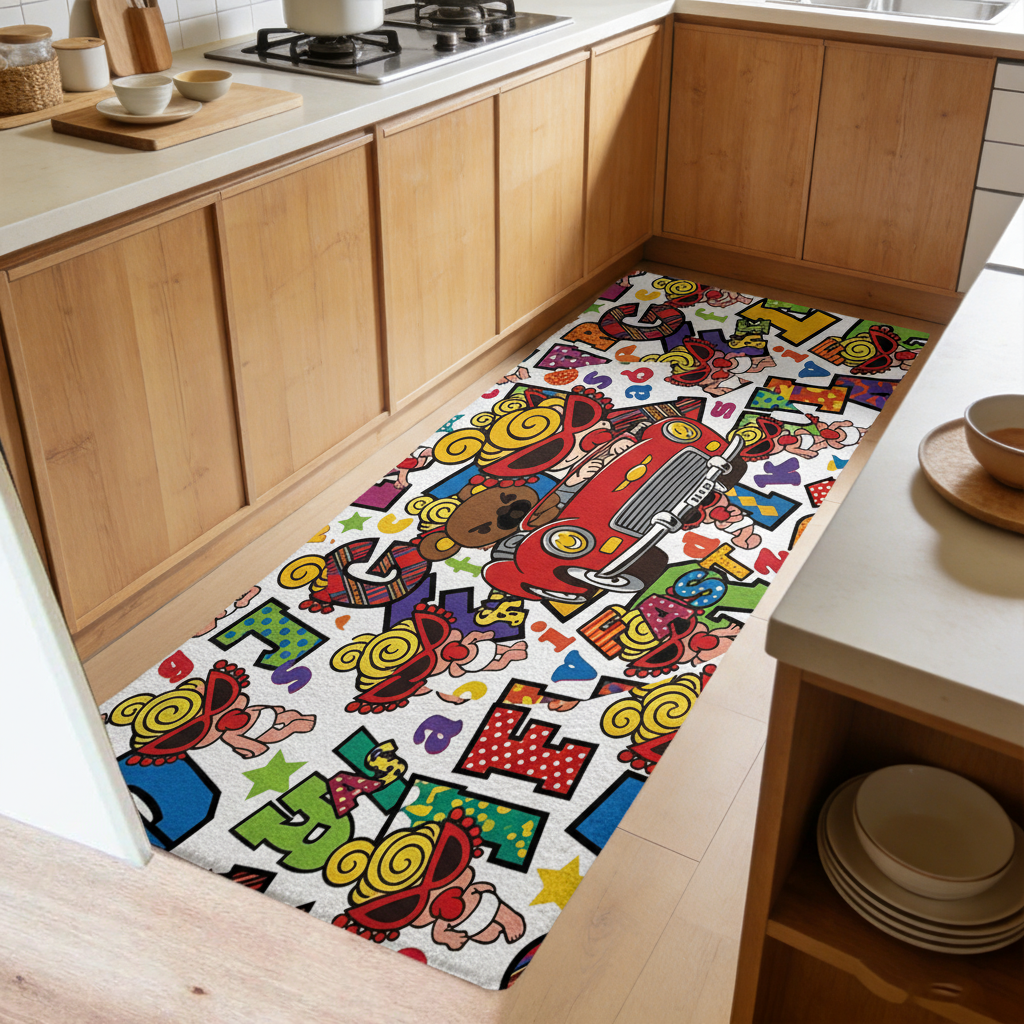 Hysteriamini キッチンマット 260331-1