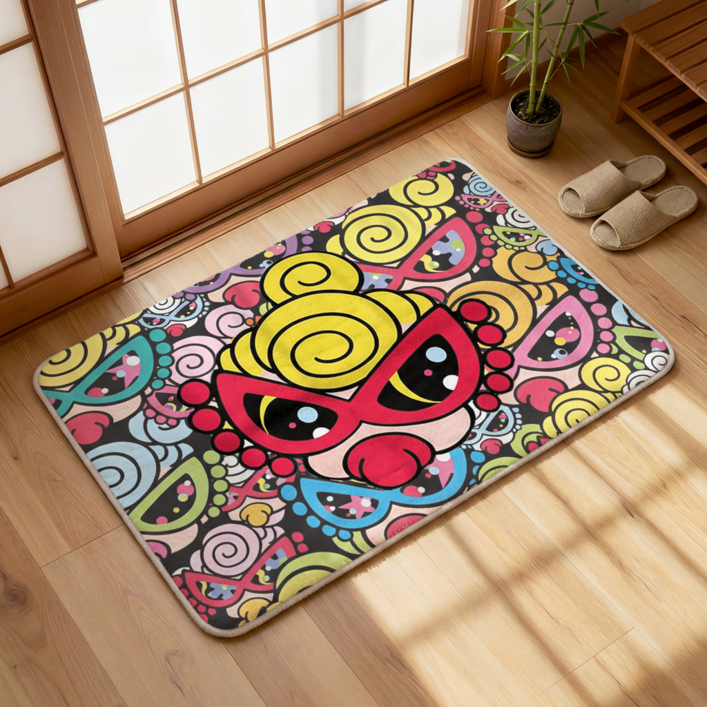 Hysteriamini マット 長方形 0123-1-3