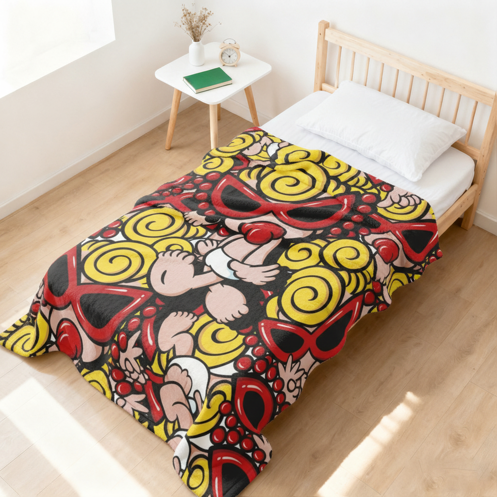 Hysteriamini 毛布 ブランケット スワンネル3wayひざ掛け 1222-14