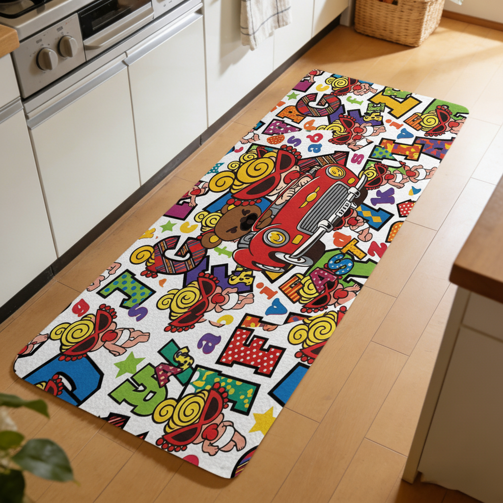 Hysteriamini キッチンマット 260331-1