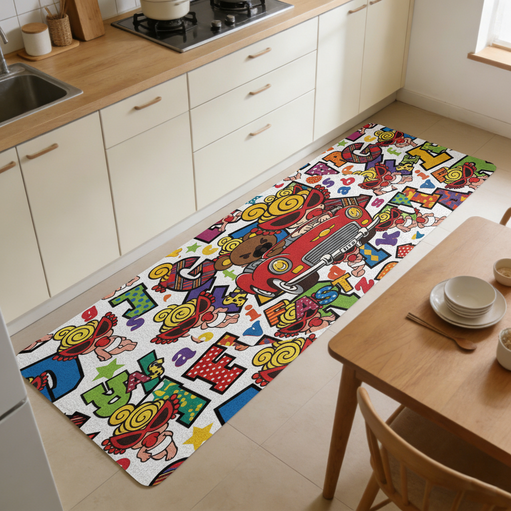 Hysteriamini キッチンマット 260331-1