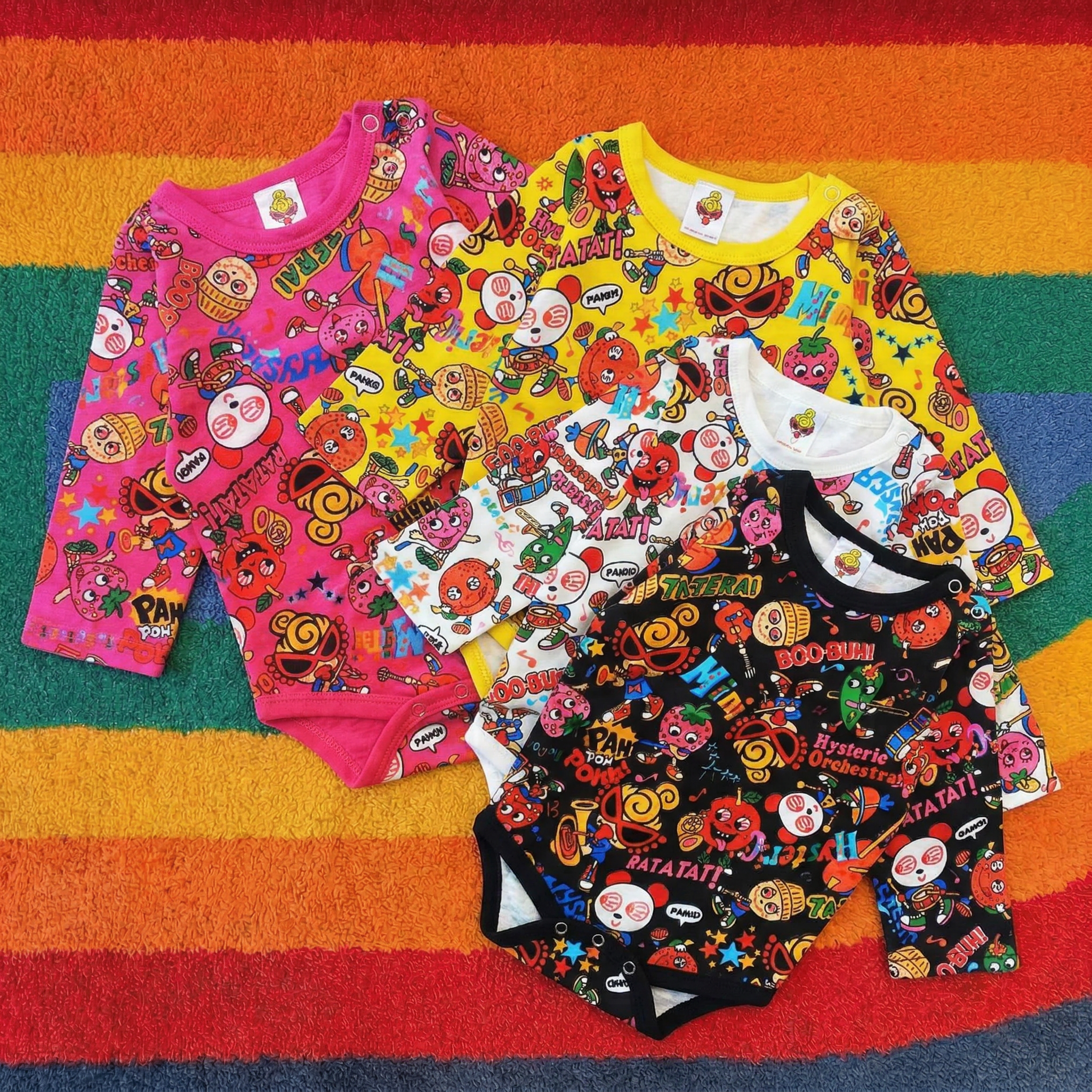 Hysteriamini 長袖ロンパース(60cm-90cm) 0305-3-3