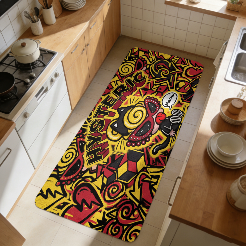 Hysteriamini キッチンマット 260331-2