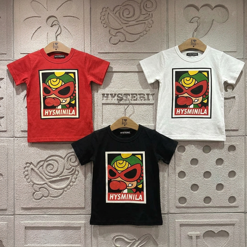 Hysteriamini 半袖Tシャツ(90cm-140cm)0304-2-2