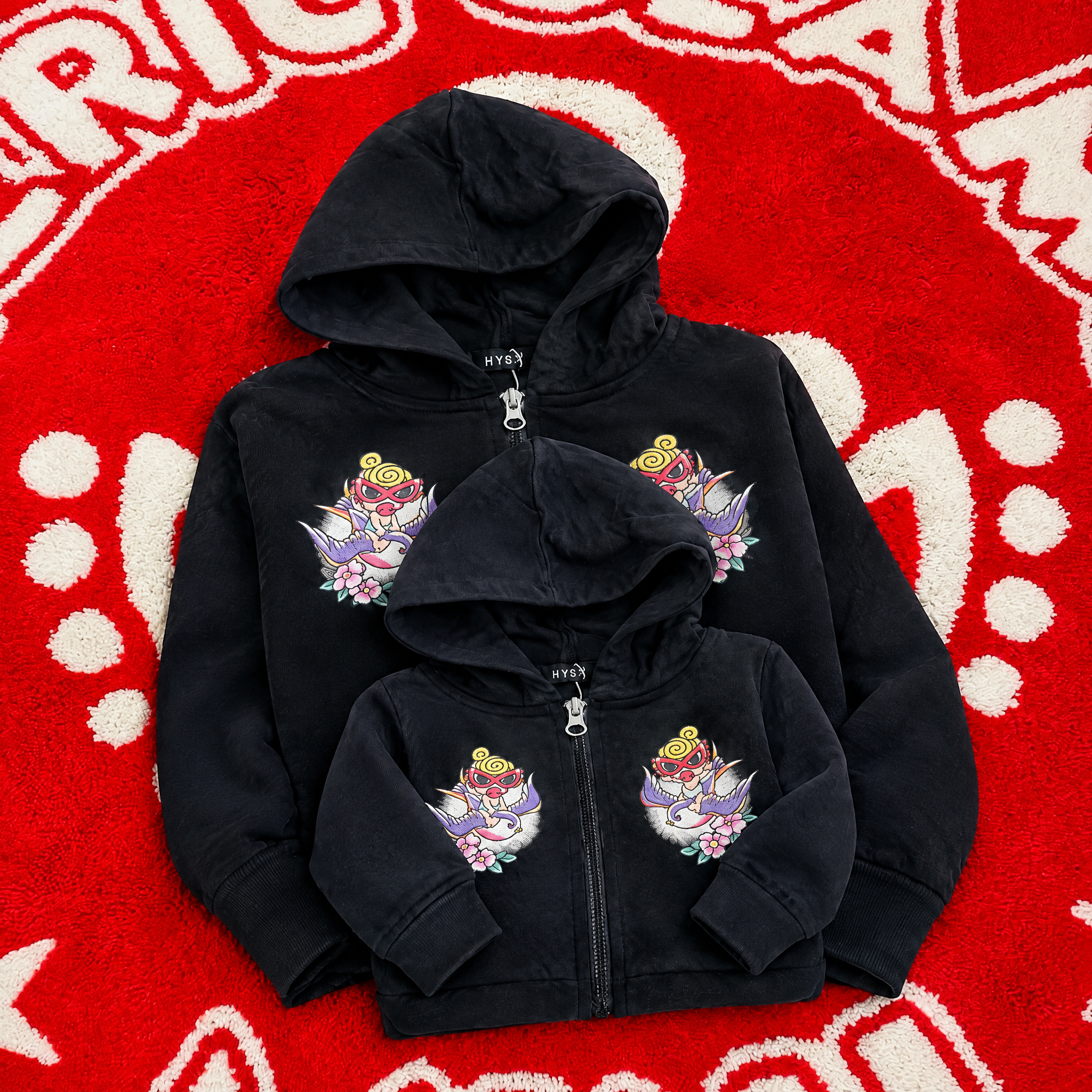 Hysteriamini  大人と子供  パーカー （90cm-140cm/XL,XXL）1028-2-2