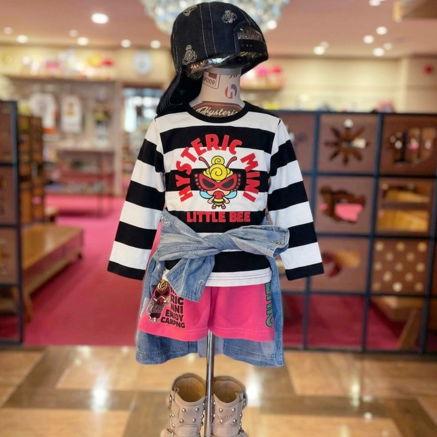 Hysteriamini 長袖Tシャツ  3色展開(80cm-90cm) 260429-2