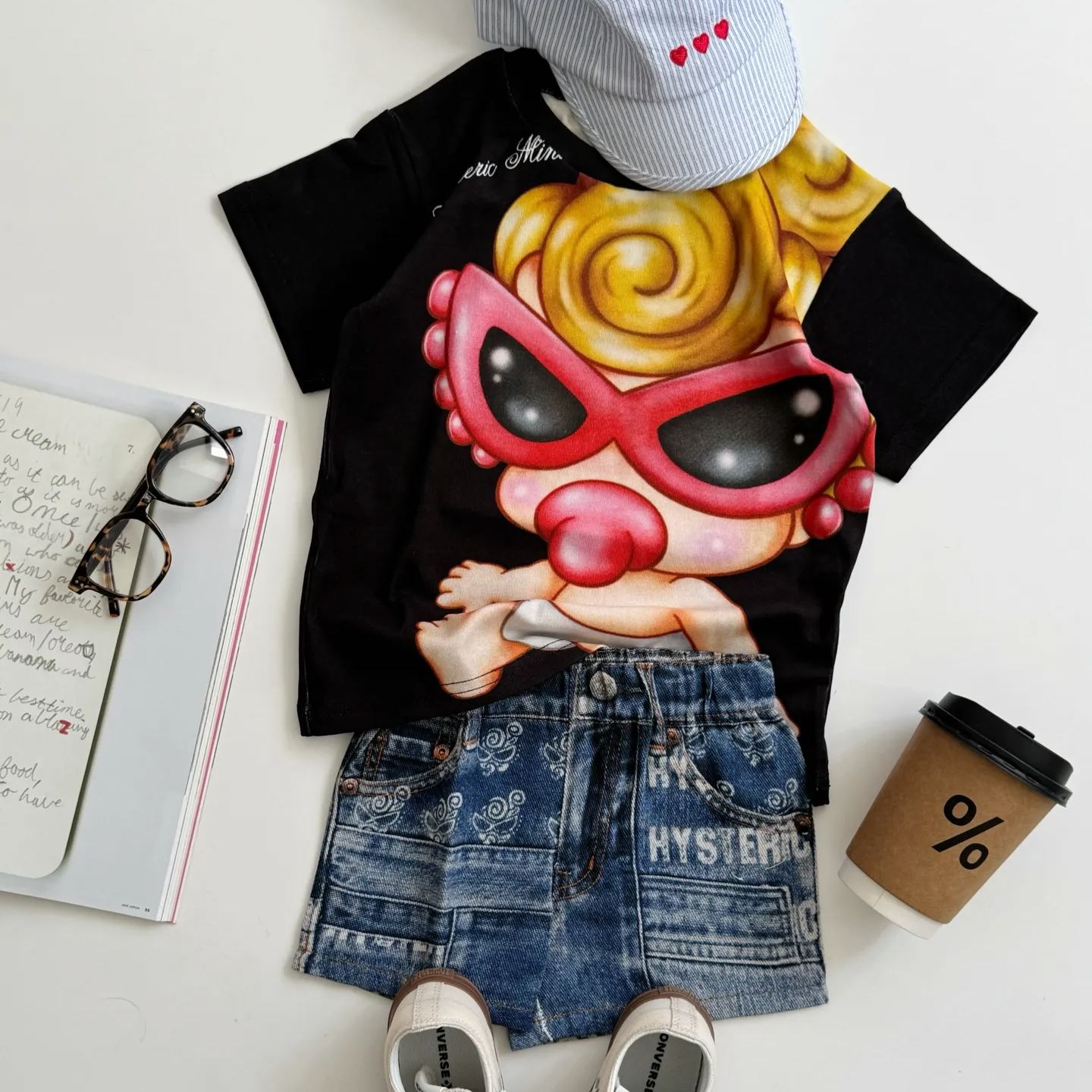 Hysteriamini ビッグＴシャツ (90cm-140cm)0429-7-1