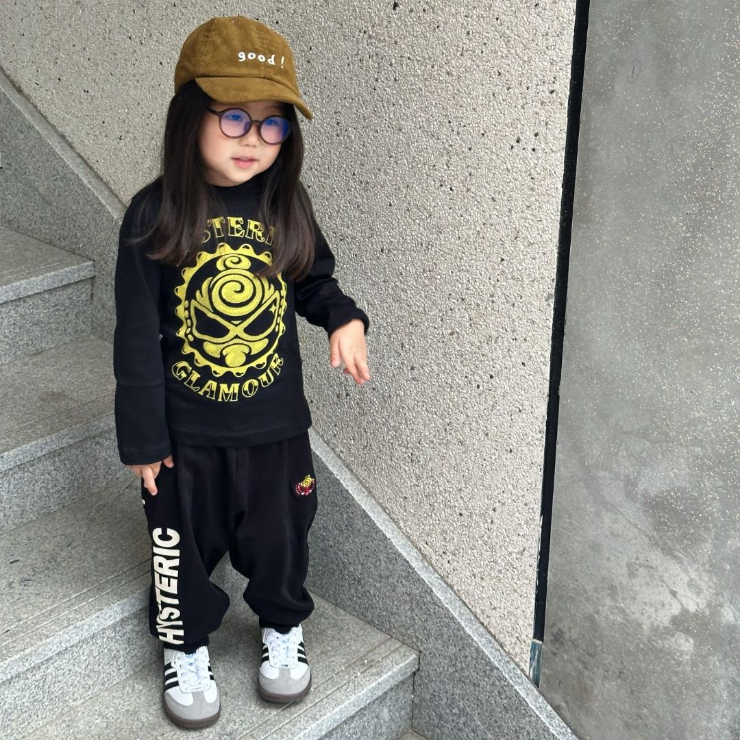 Hysteriamini 長袖Tシャツ (90cm-140cm) 0918-1-3