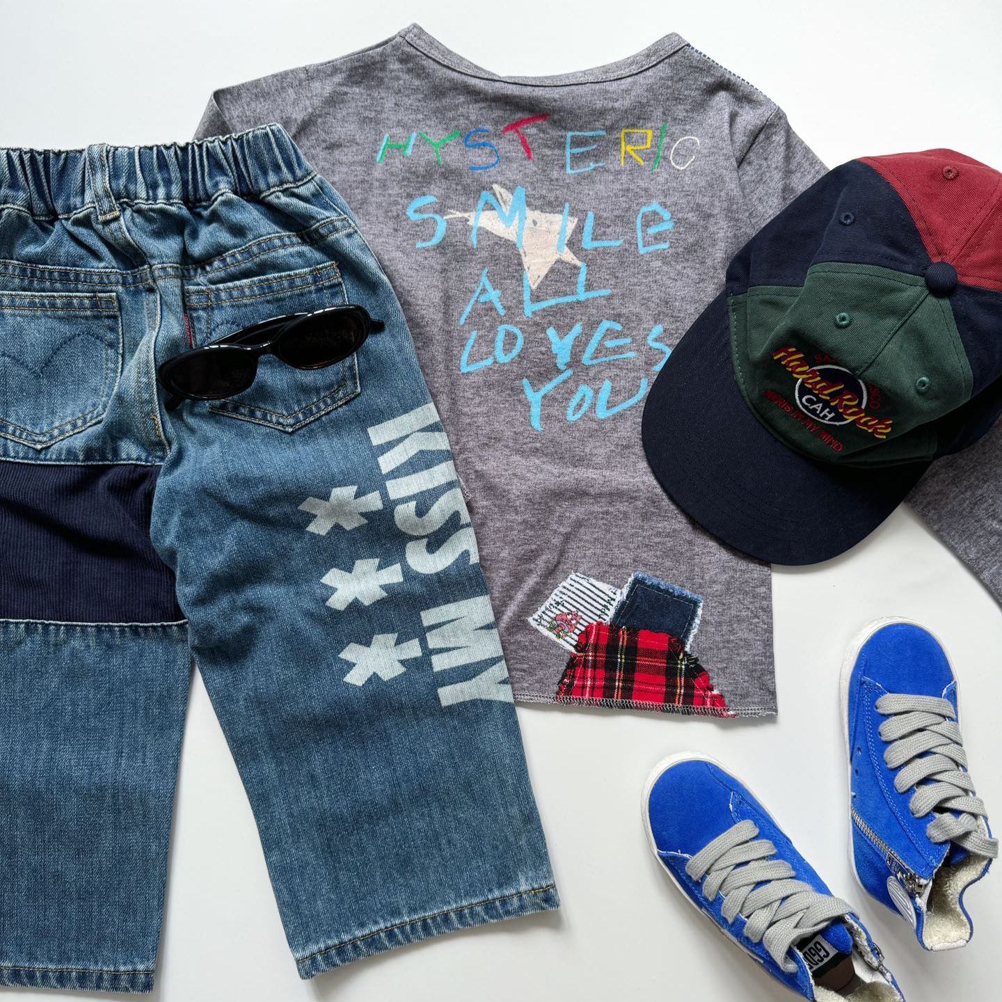 Hysteriamini 長袖Tシャツ (90cm-140cm) 0918-1-1