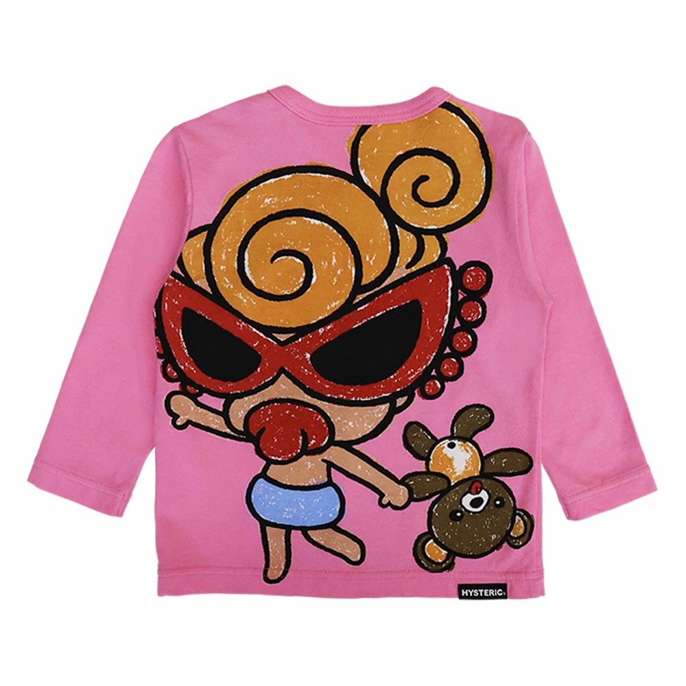 Hysteriamini 長袖Tシャツ (90cm-140cm) 0919-1-1