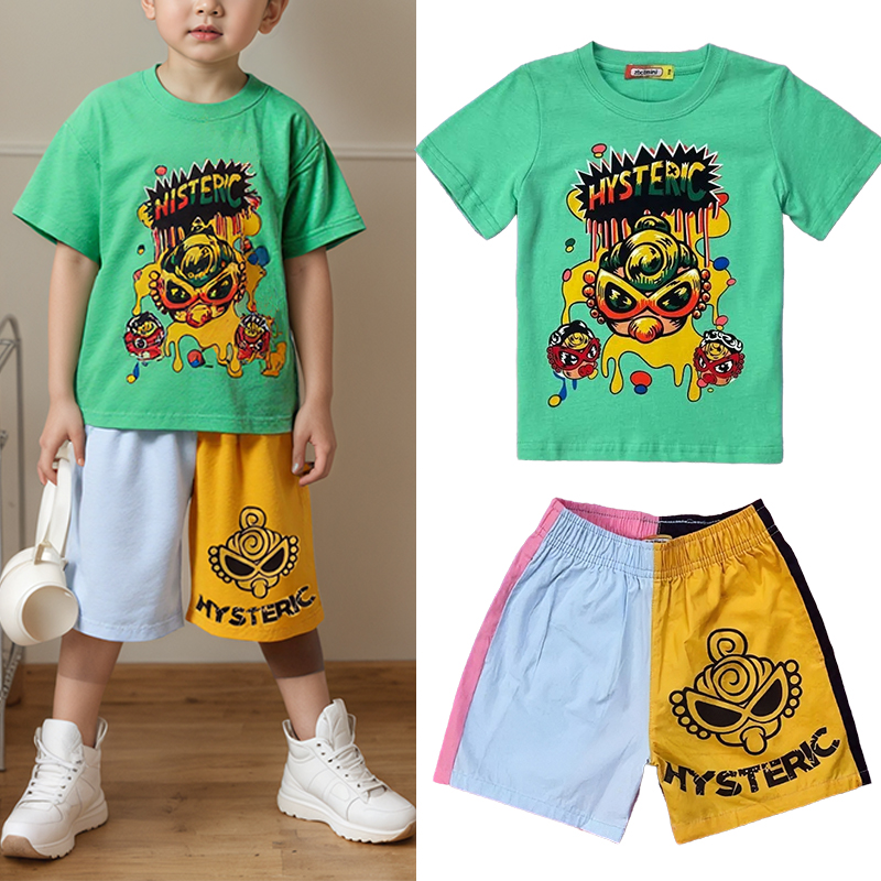 ヒスミニ キッズ セットアップ ヒステリックミニ ヒスミニ 子供服 迷彩柄セットアップ 90cm