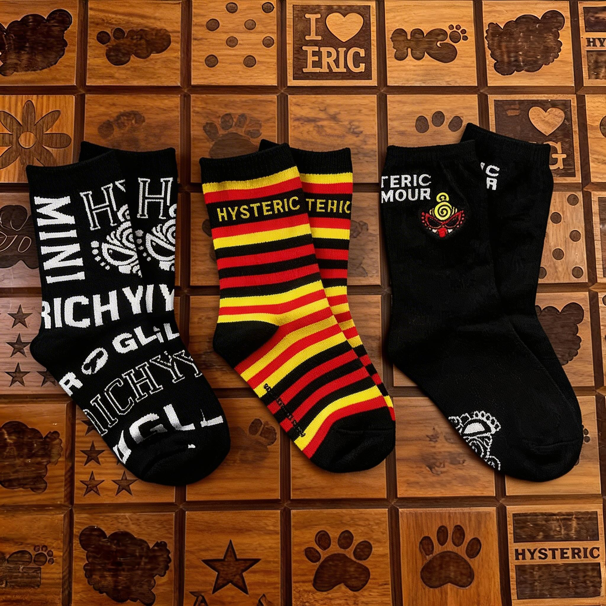 Hysteriamini 3Pソックス  2色展開(S-L)0303-5-4