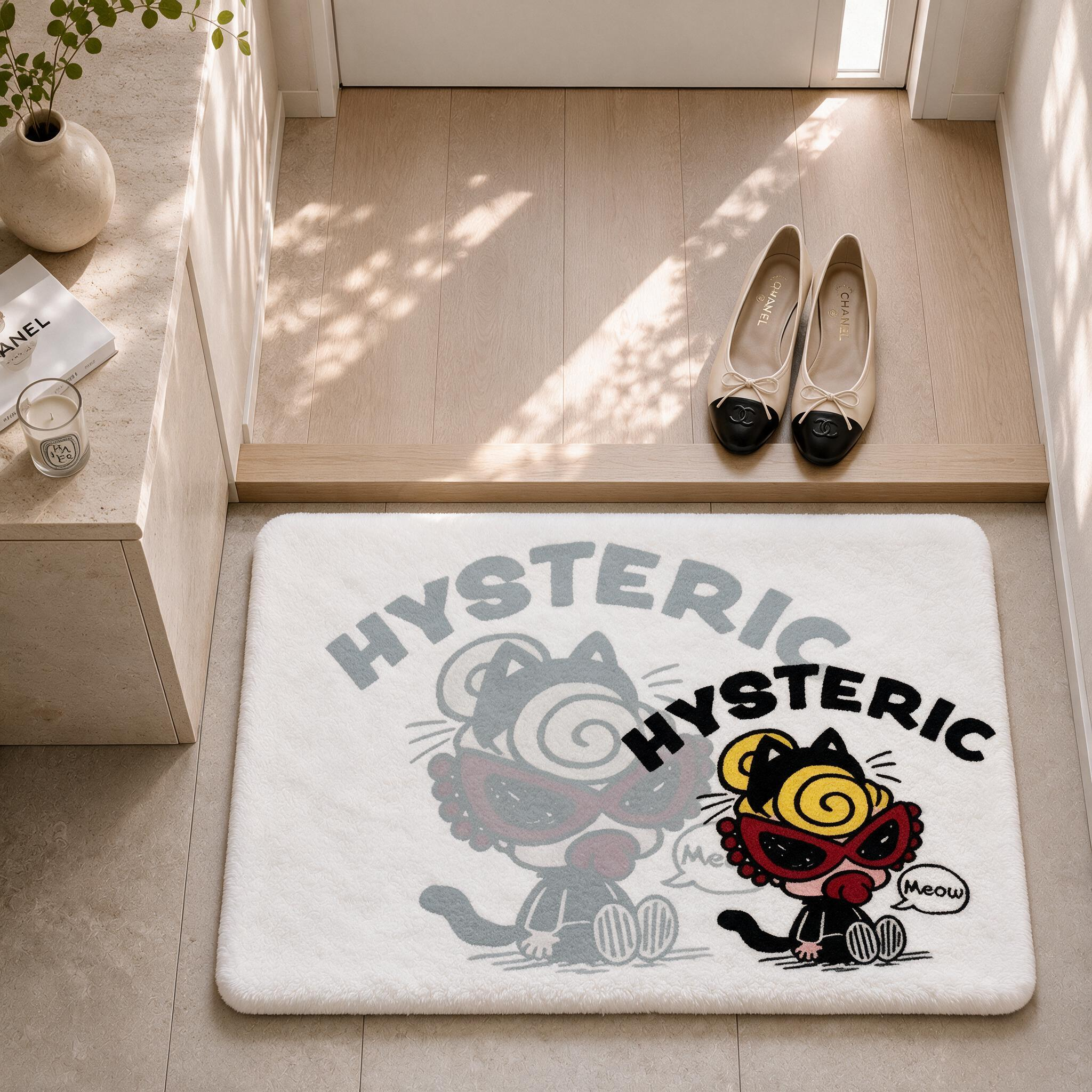 Hysteriamini 玄関マット 長方形 26928-7