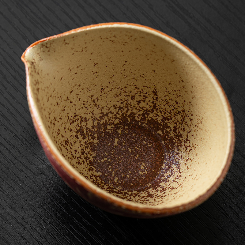 火石紅陶瓷公道杯分茶器