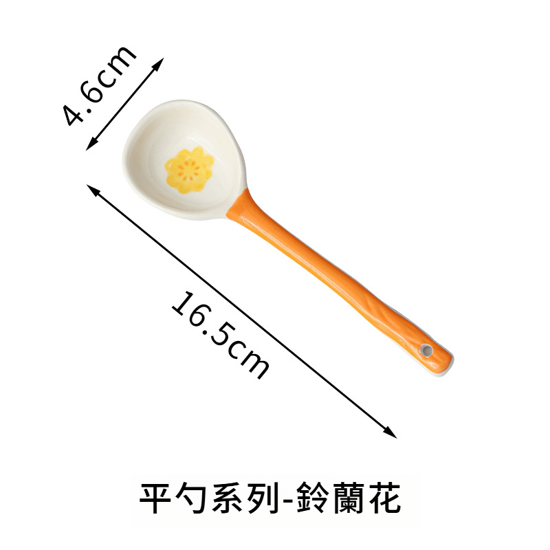 日式長柄喝湯小勺子