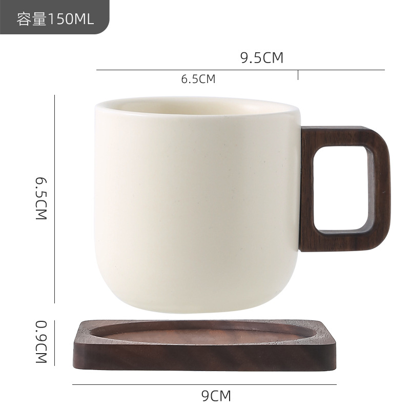 粗陶拿鐵啞光陶瓷咖啡杯