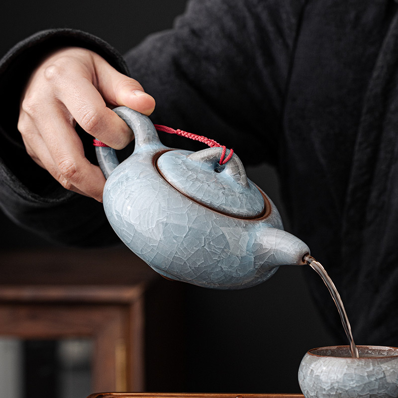 冰花陶瓷泡茶壺