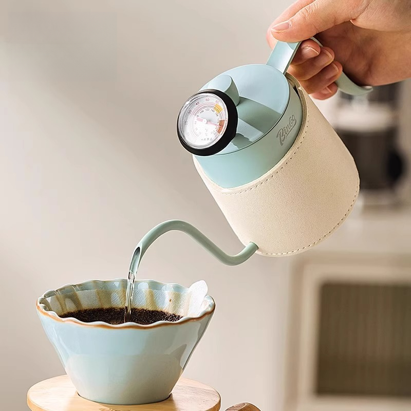 馬卡龍陶瓷首衝咖啡壺