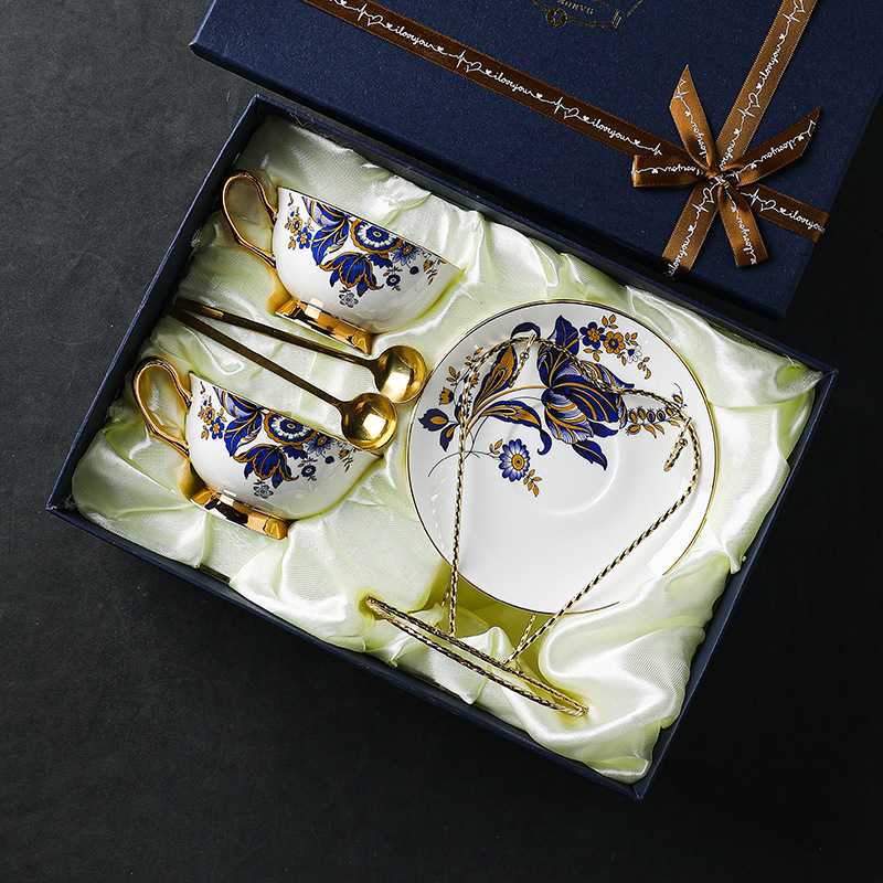歐式精緻咖啡杯碟套裝