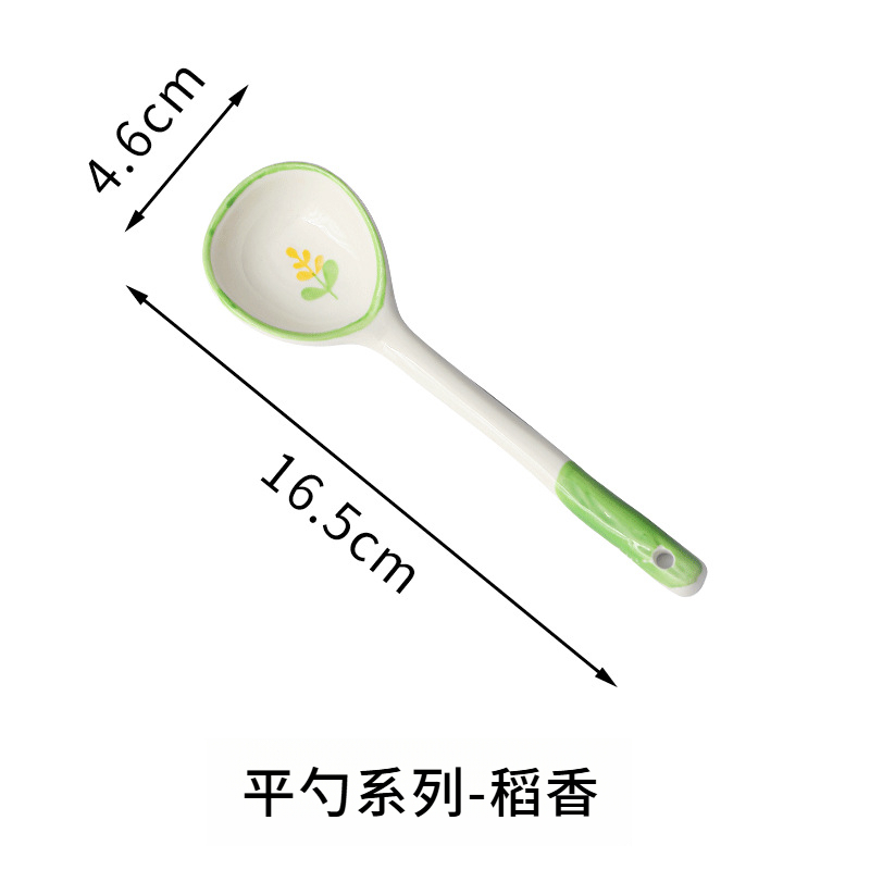 日式長柄喝湯小勺子