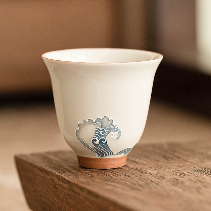 海浪鈴鐺小茶杯