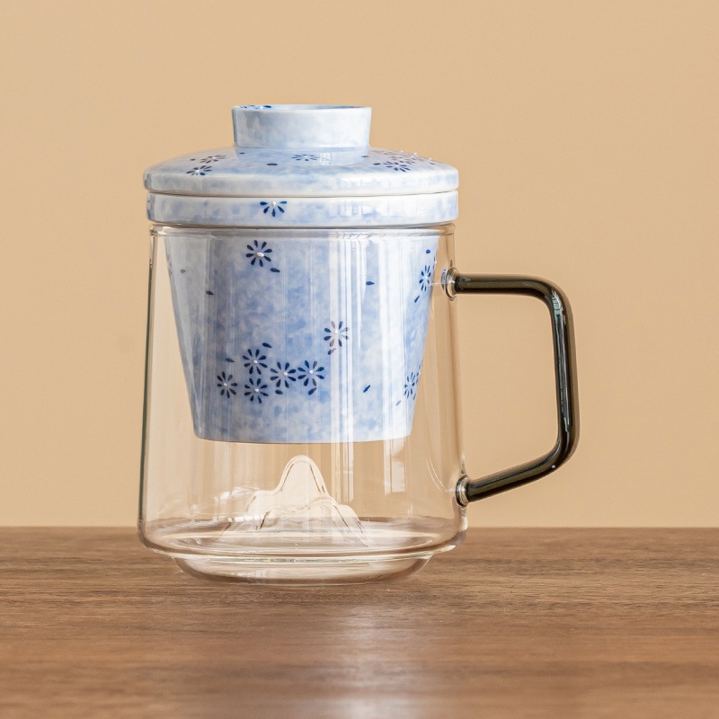 灑藍雛菊馬克杯