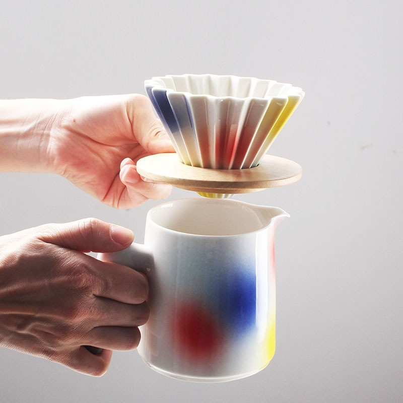 桃花洞釉手沖咖啡器具