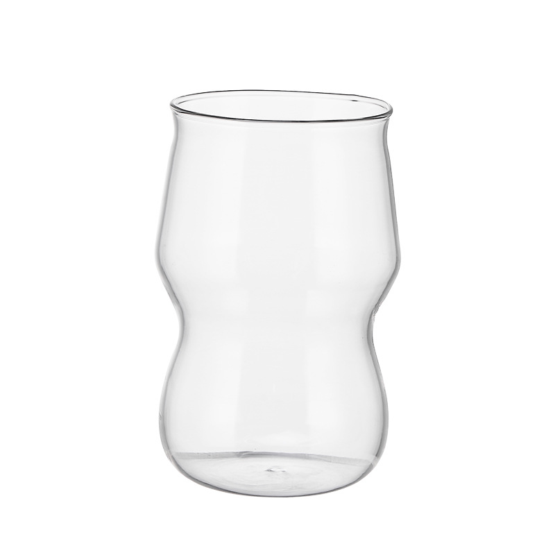 寬口大容量耐熱玻璃飲品杯