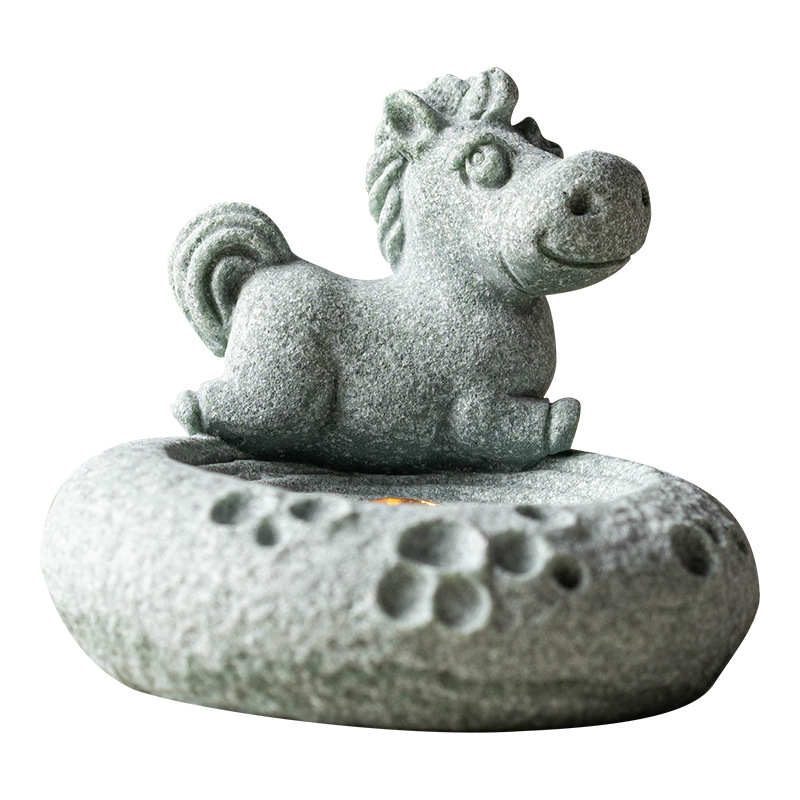 十二生肖香插擺件