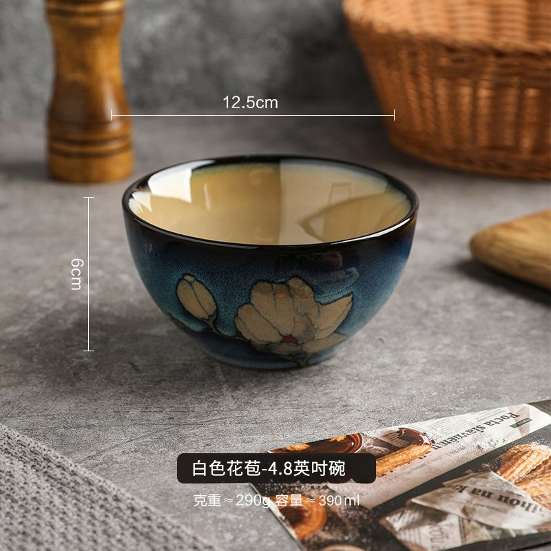 日式復古陶瓷米飯