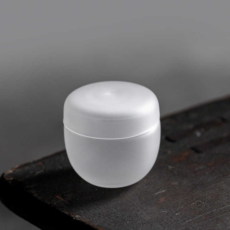 日式便攜創意玻璃茶倉