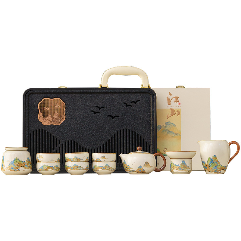 汝窯江山茶具套裝