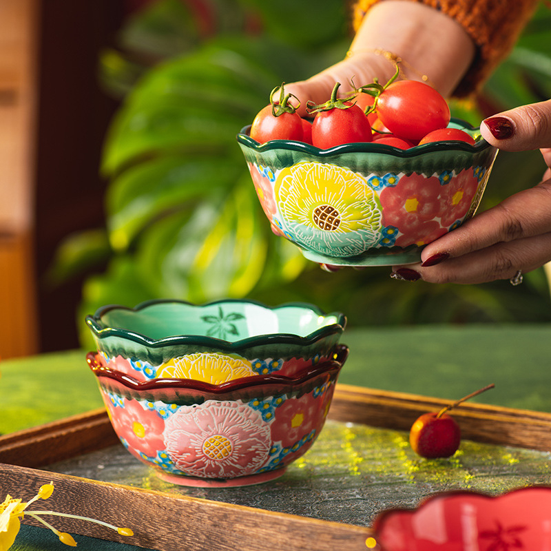 綠影黛分家用碗