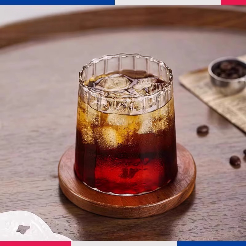 簡約咖啡玻璃杯