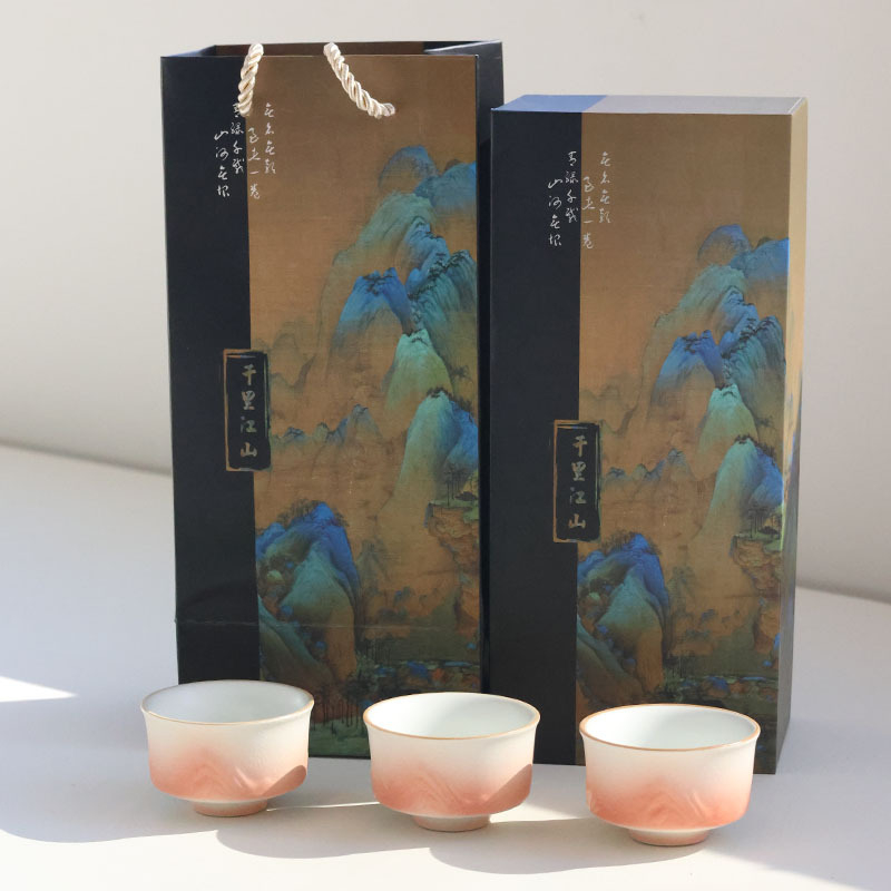 千裡江山三杯裝