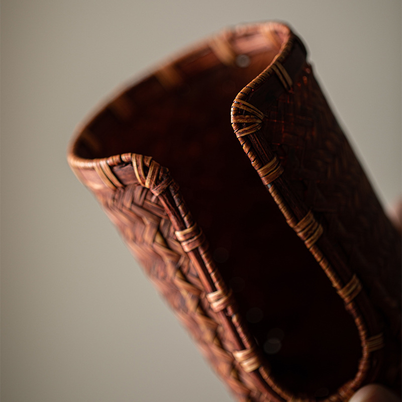 竹編仿古創意杯簍