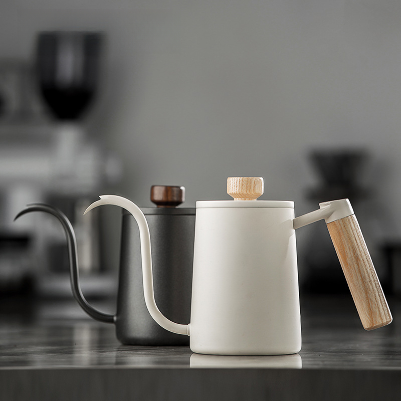 實木手柄細嘴手沖壺350ML/600ML