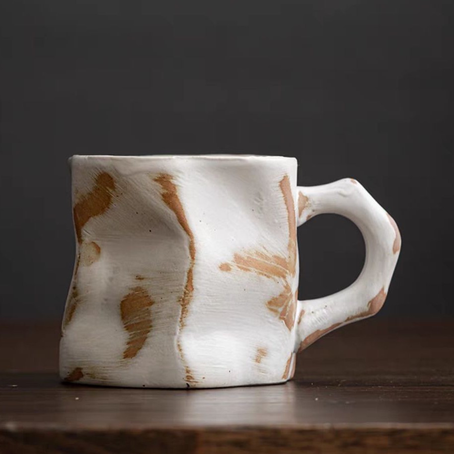 日式高顏值窯變咖啡杯