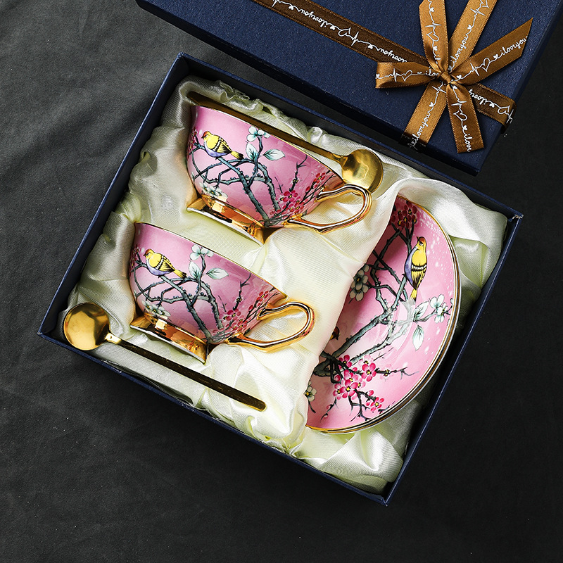 花之戀咖啡杯碟禮盒裝