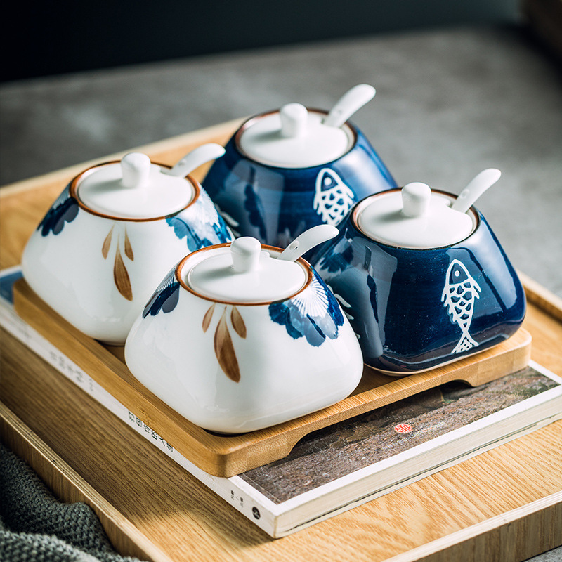 日式家用調味罐