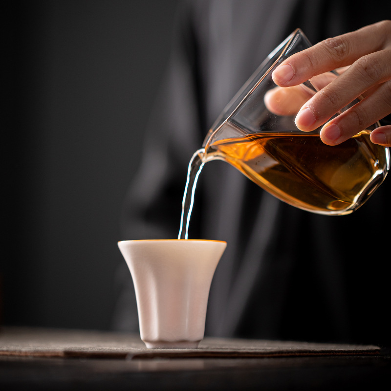 玉脂汝瓷聞香品茗杯