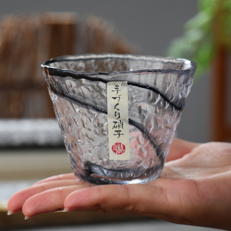 日式錘紋水晶玻璃杯