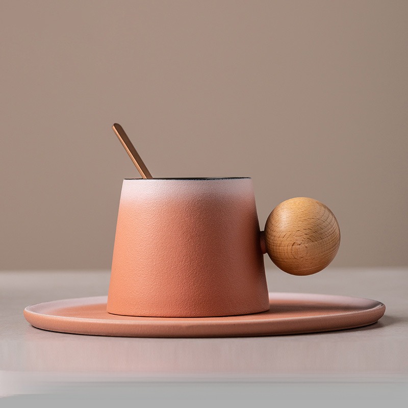 木星粗陶咖啡杯