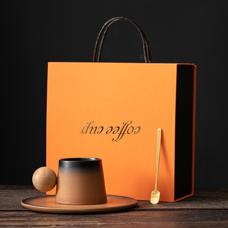 木星粗陶咖啡杯