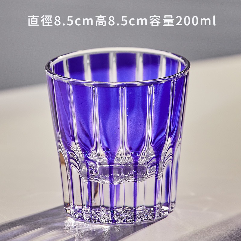 輕奢江戶切子家用玻璃杯