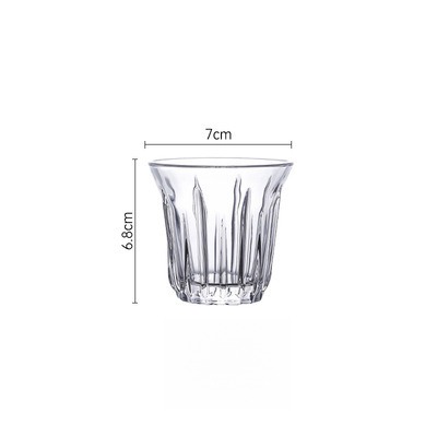彩繪咖啡玻璃杯