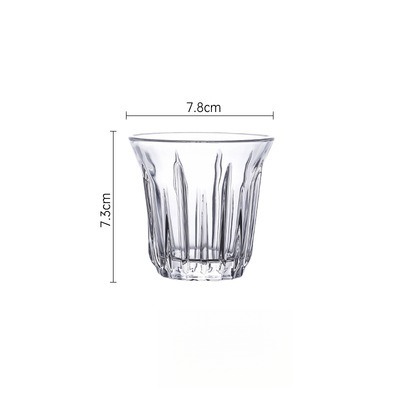 彩繪咖啡玻璃杯