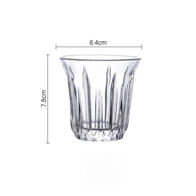 彩繪咖啡玻璃杯