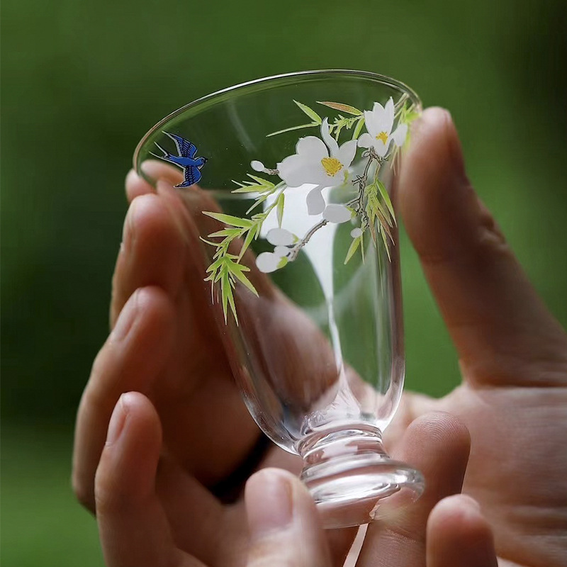 春歸高足風鈴杯品茗杯