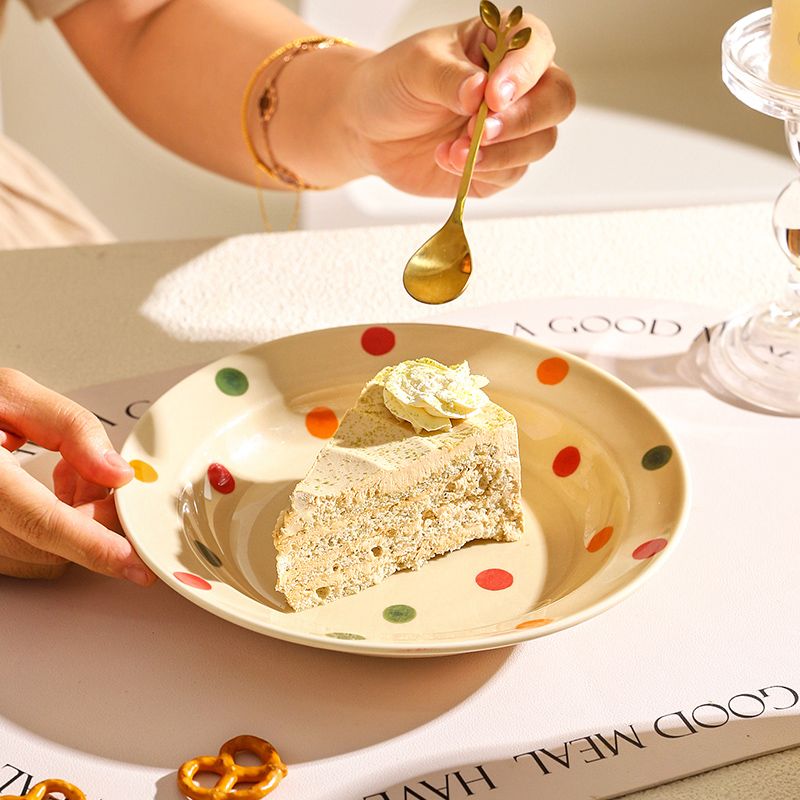 日式深盤釉下彩手繪系列餐具